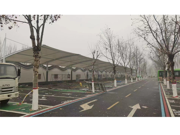 邯郸市魏县魏伺公园膜结构充电桩